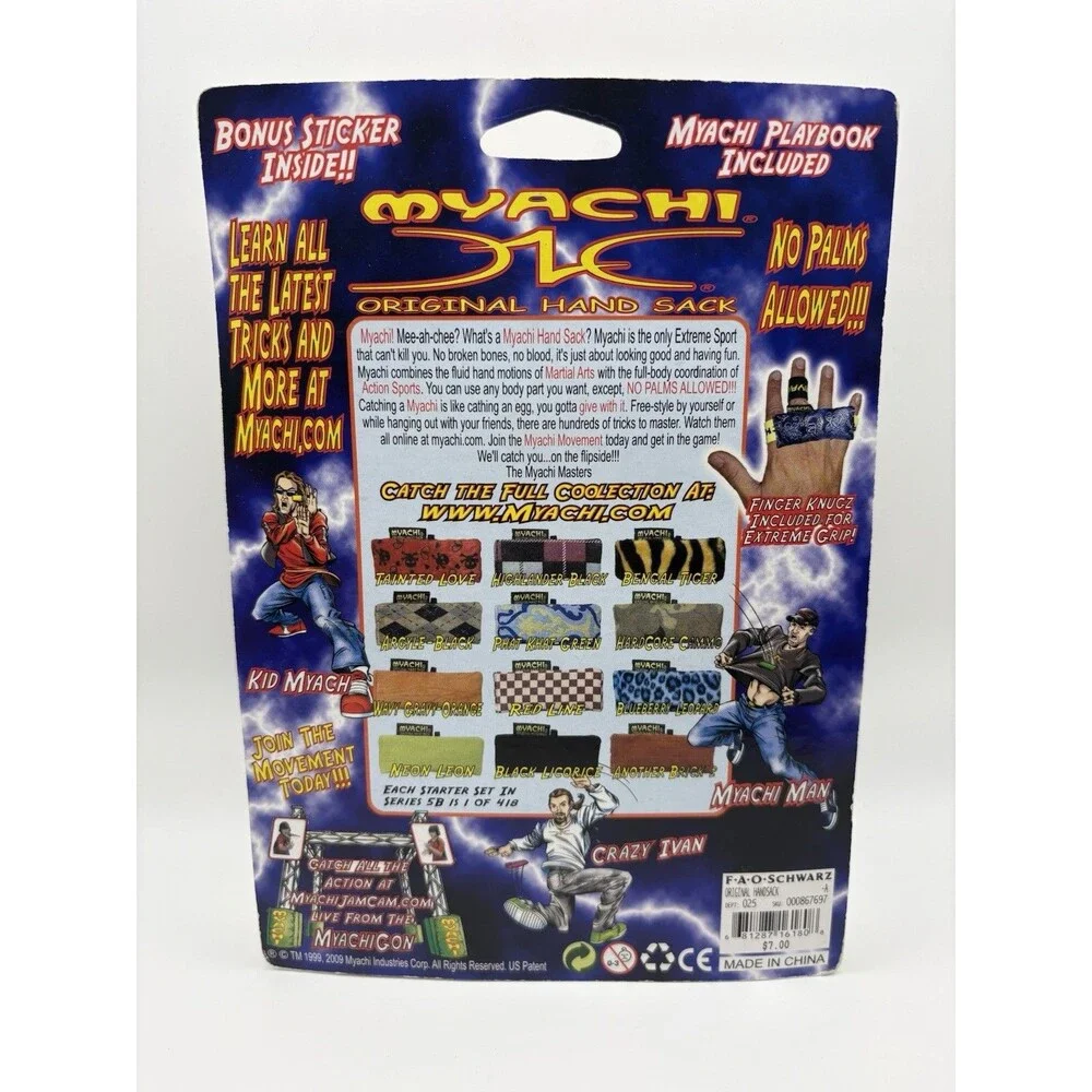 Lot‎ Of 2 Sealed Myachi Original Hand Sack Series 4.0 and 5B